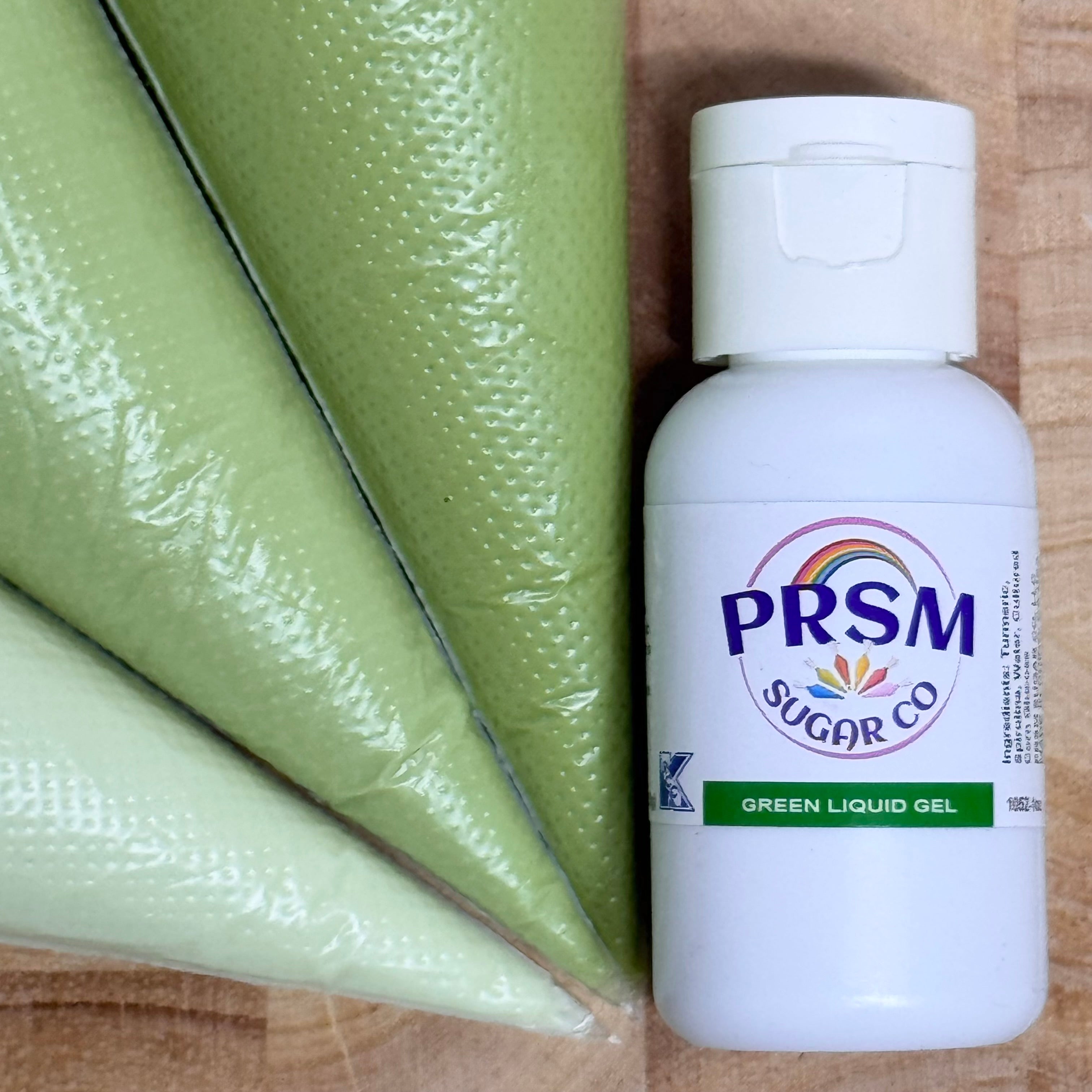 Green Liquid Gel