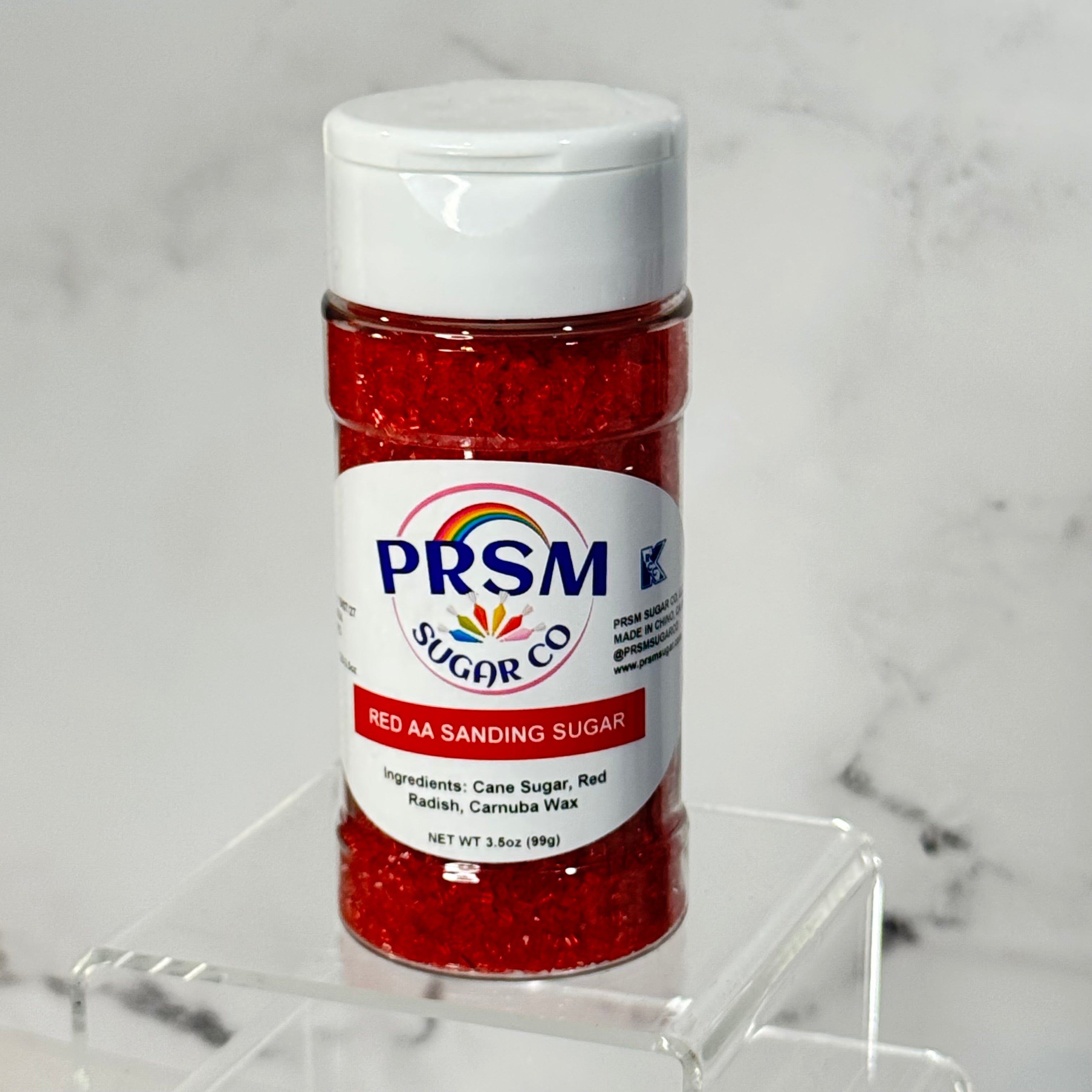 Red Confectioner's AA Sugar (Large Crystals)