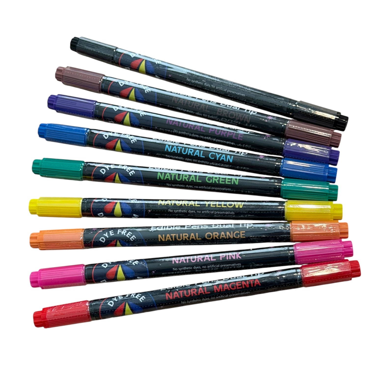 Dye Free Markers 9 Color Set