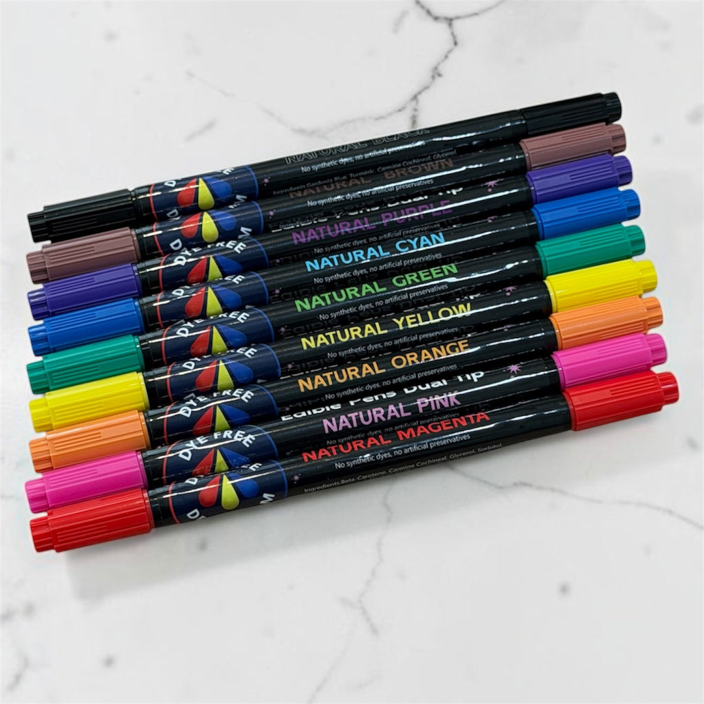 Dye Free Markers 9 Color Set