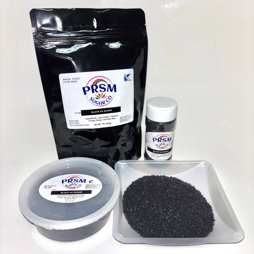 Black Confectioner's AA Sugar (Large Crystals)