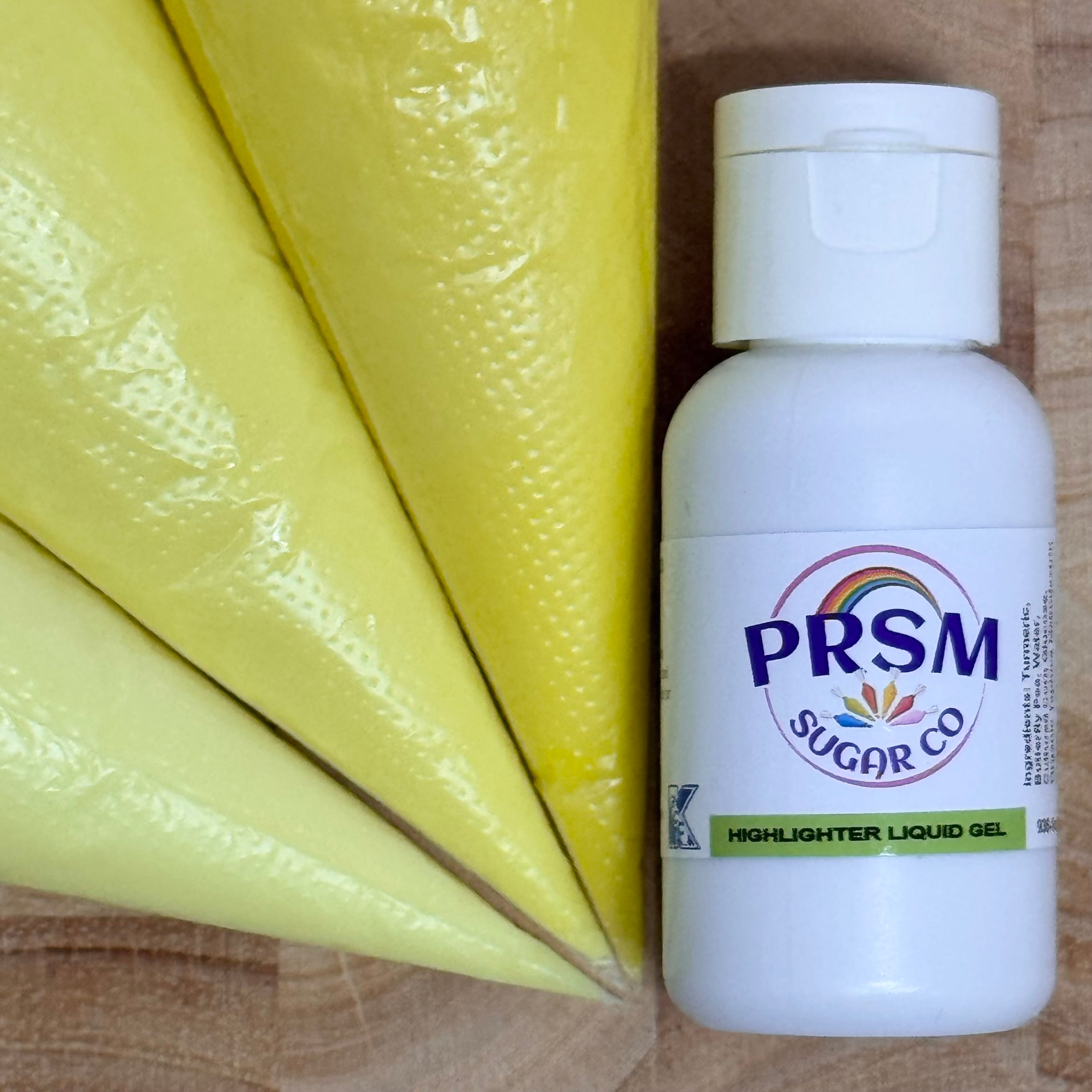 Highlighter Yellow Liquid Gel