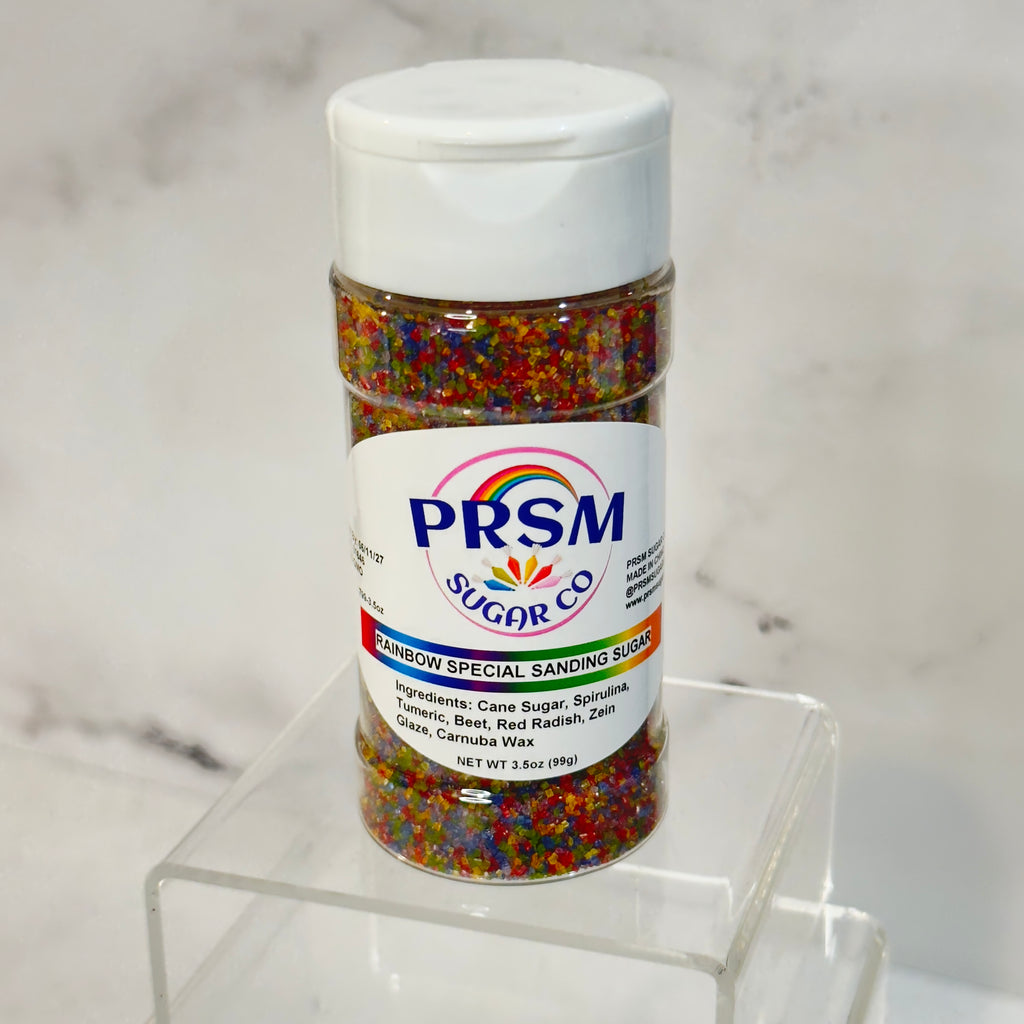 Rainbow Special Sanding Sugar (Medium Crystals)
