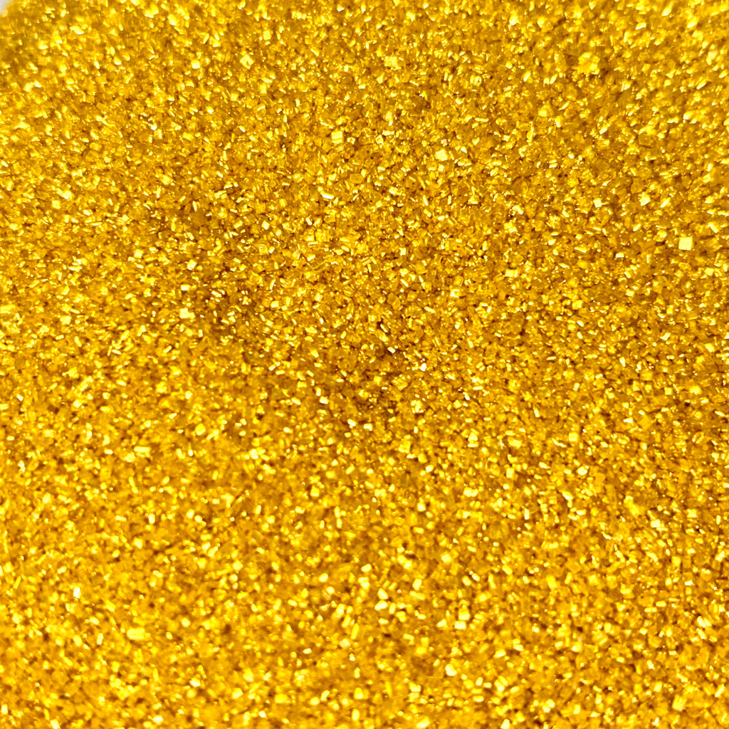 Gold Shine Special Sanding Sugar (Medium Crystals)