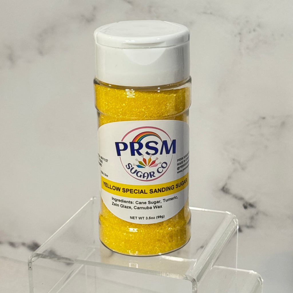 Yellow Special Sanding Sugar (Medium Crystals)