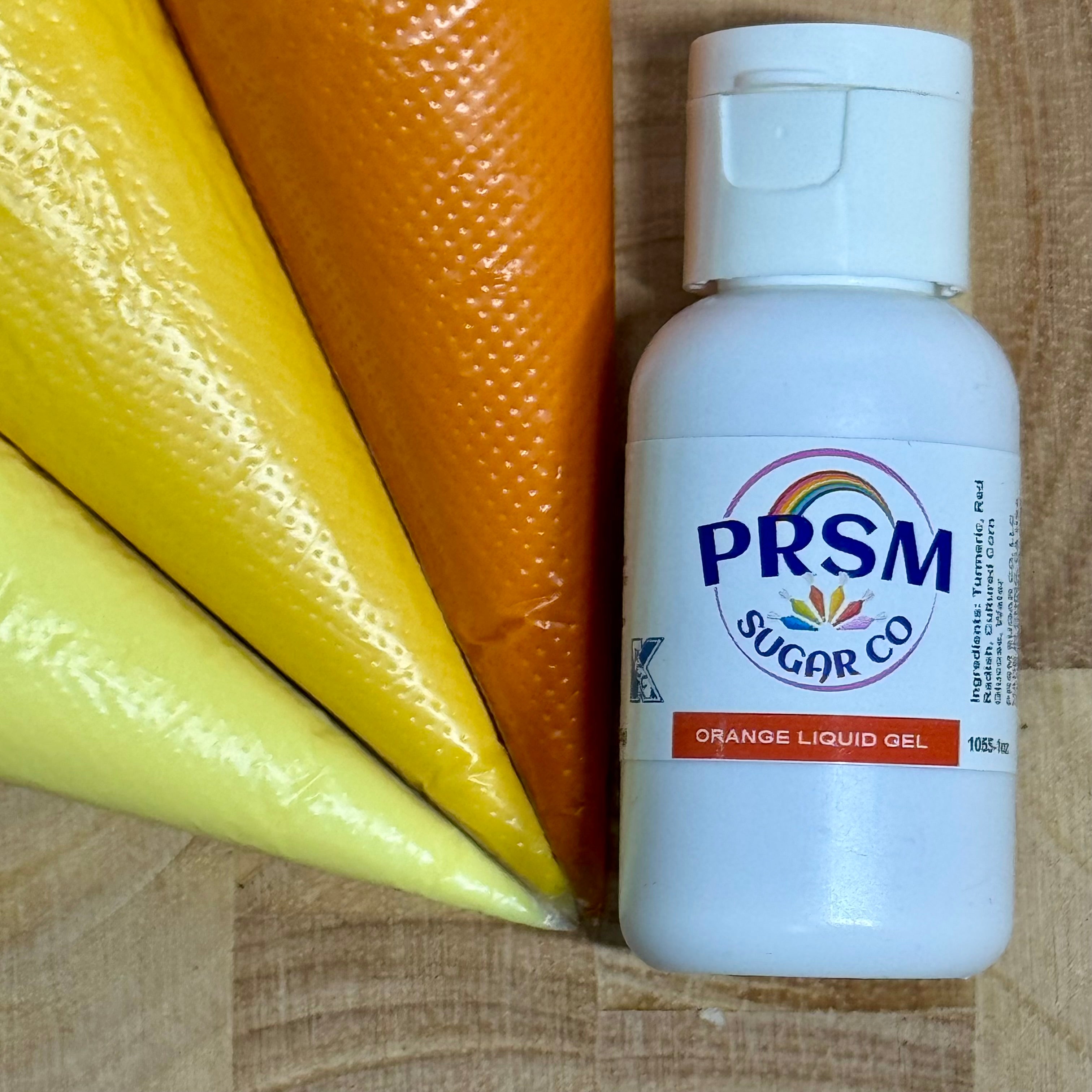 Orange Liquid Gel
