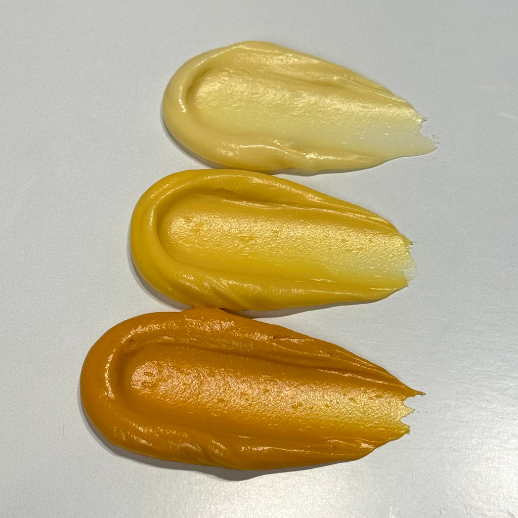 Amber Orange Liquid Gel