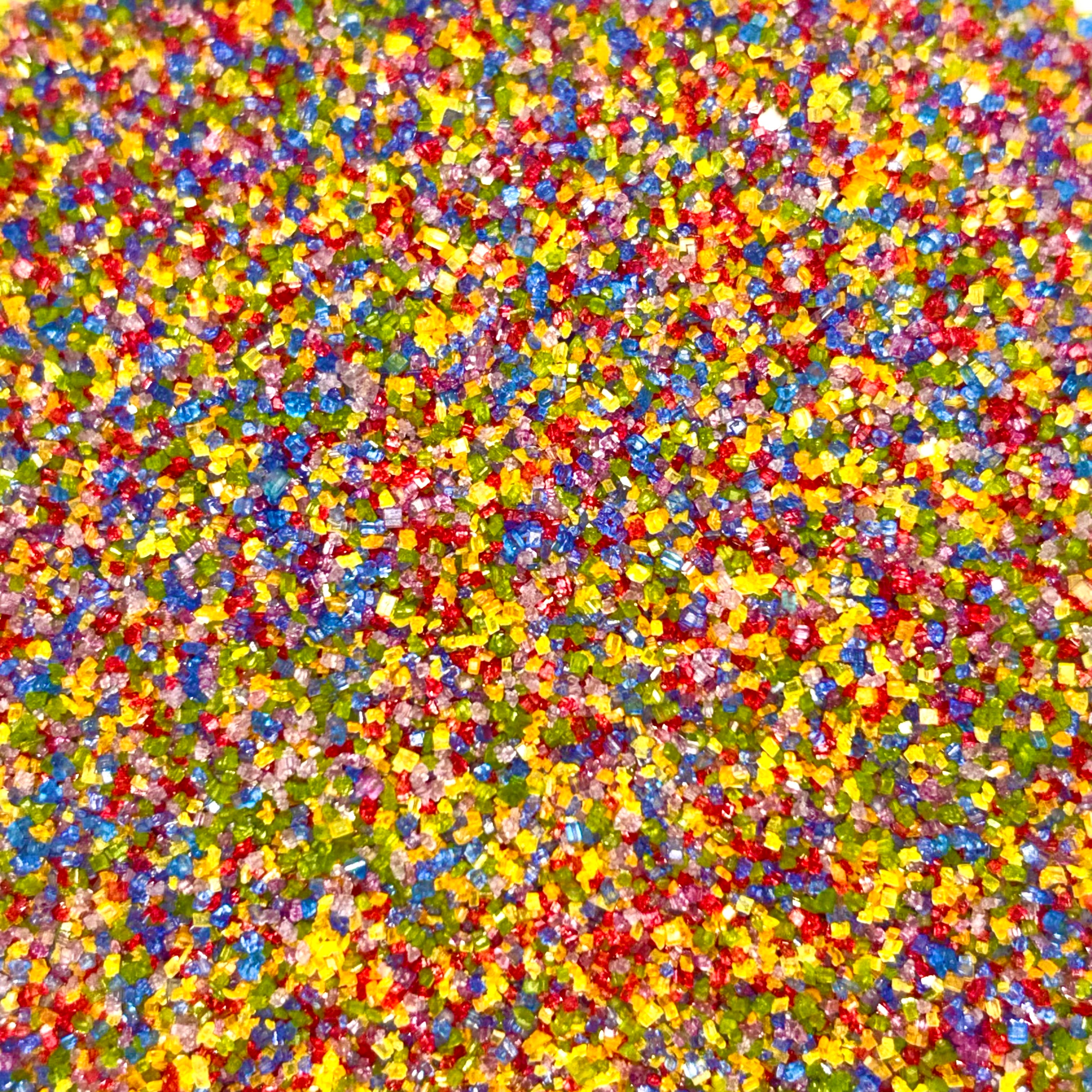 Rainbow Special Sanding Sugar (Medium Crystals)