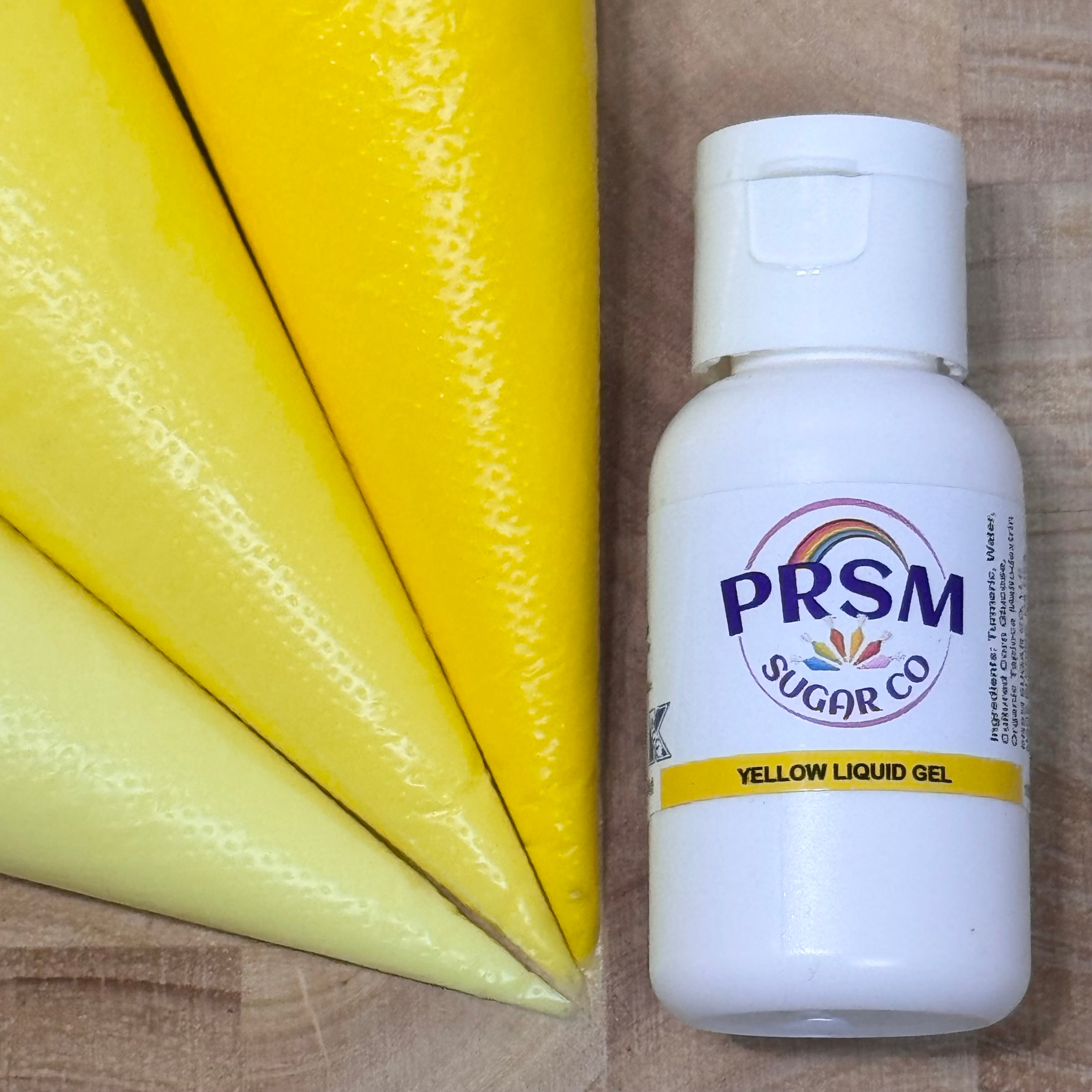 Yellow Liquid Gel – PRSM SUGAR CO. LLC