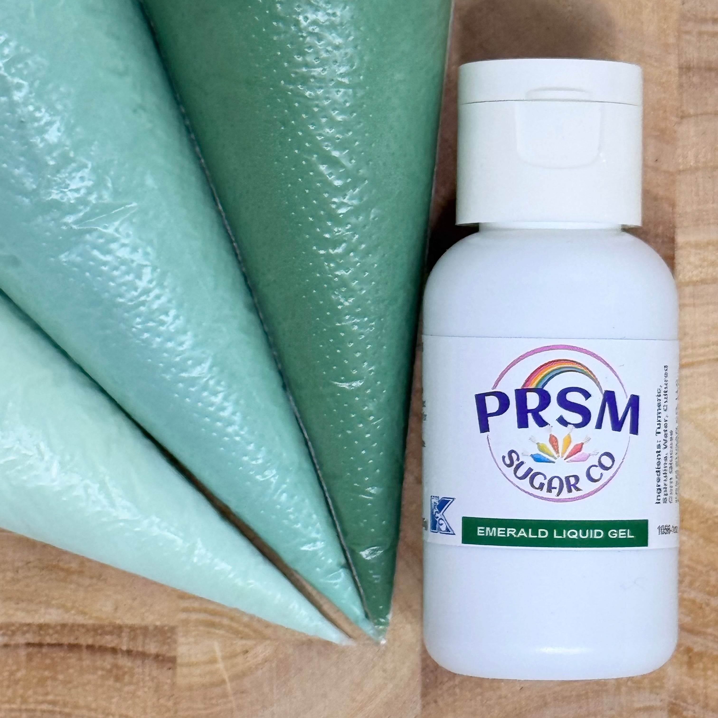 Emerald Green Liquid Gel