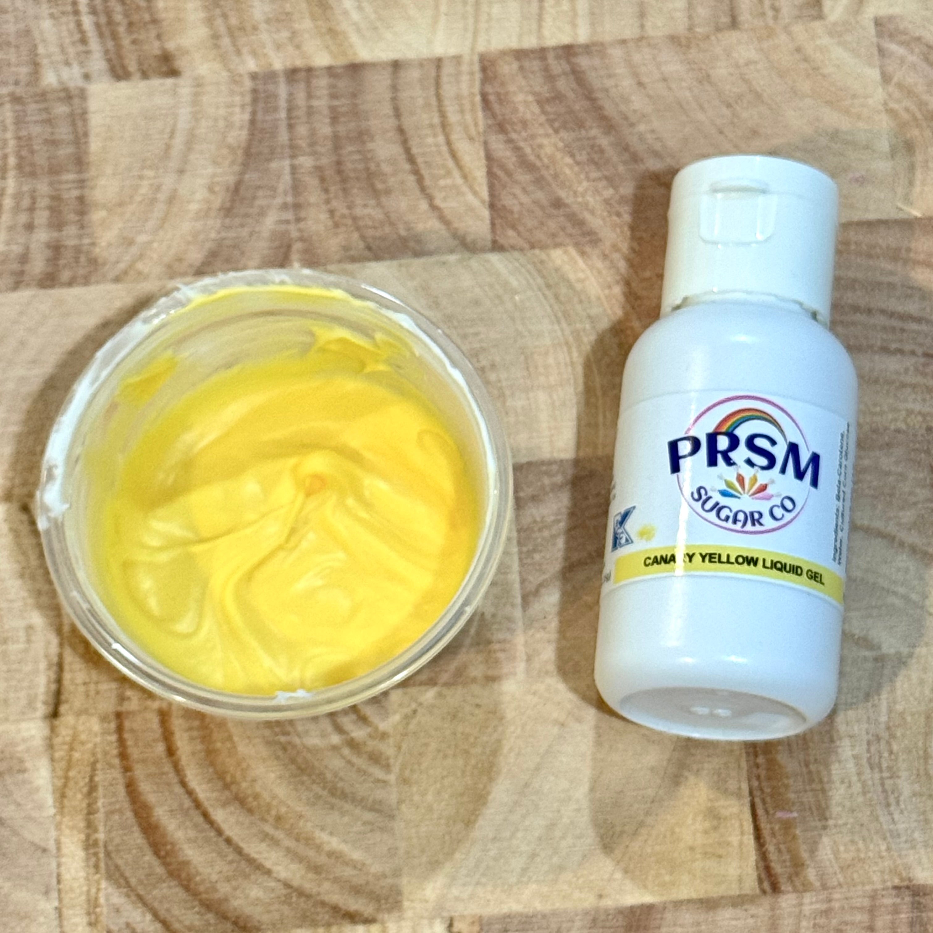 Canary Yellow Liquid Gel