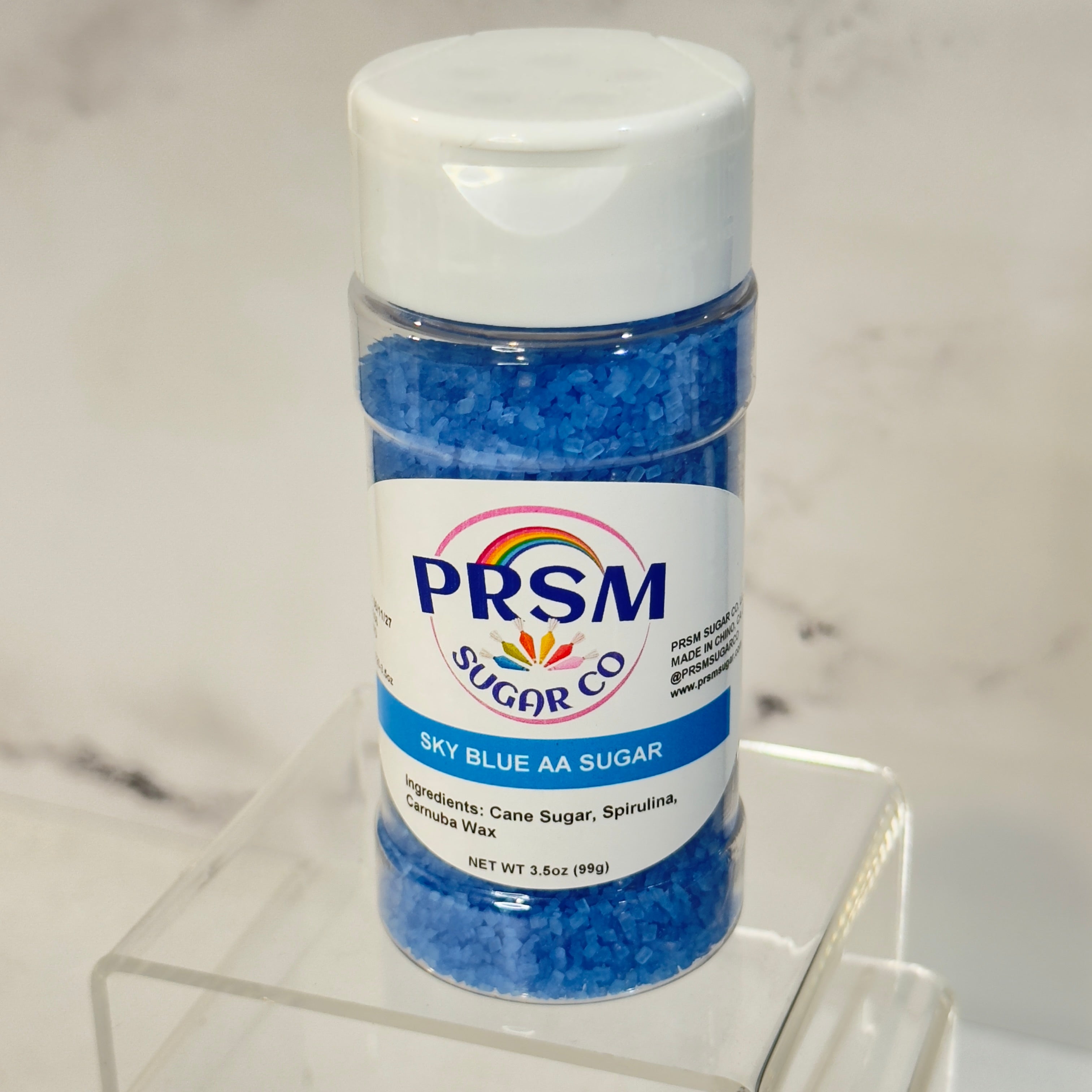 Sky Blue Confectioner's AA Sugar (Large Crystals)