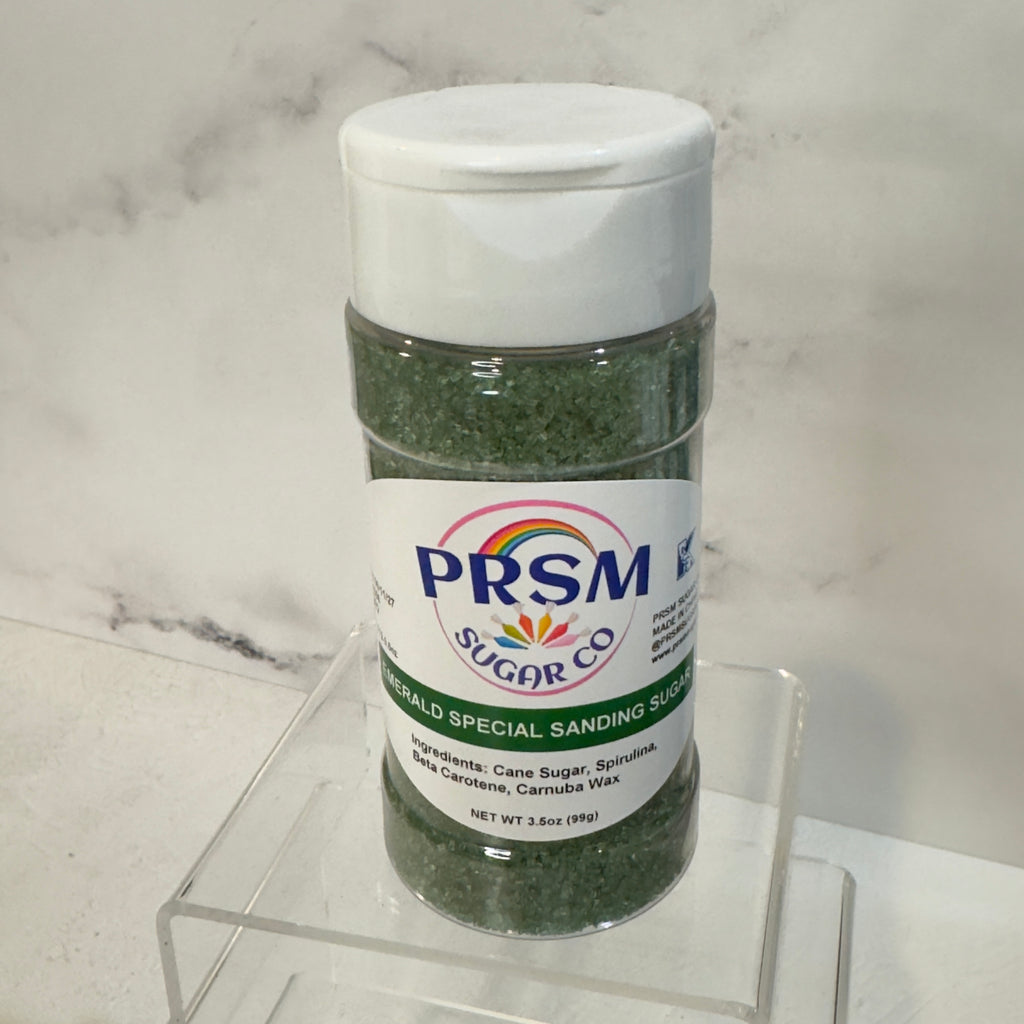 Emerald Green Special Sanding Sugar (Medium Crystals)