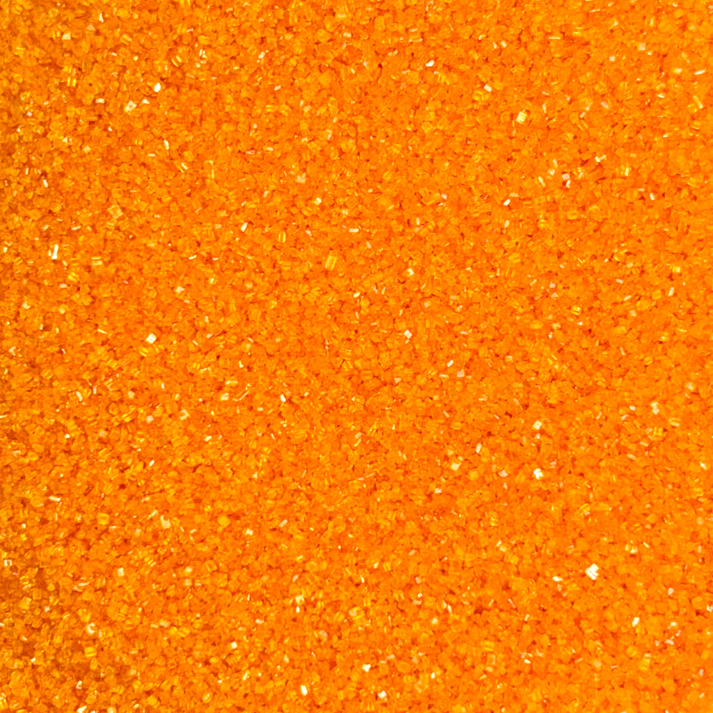 Bright Orange Special Sanding Sugar (Medium Crystals)