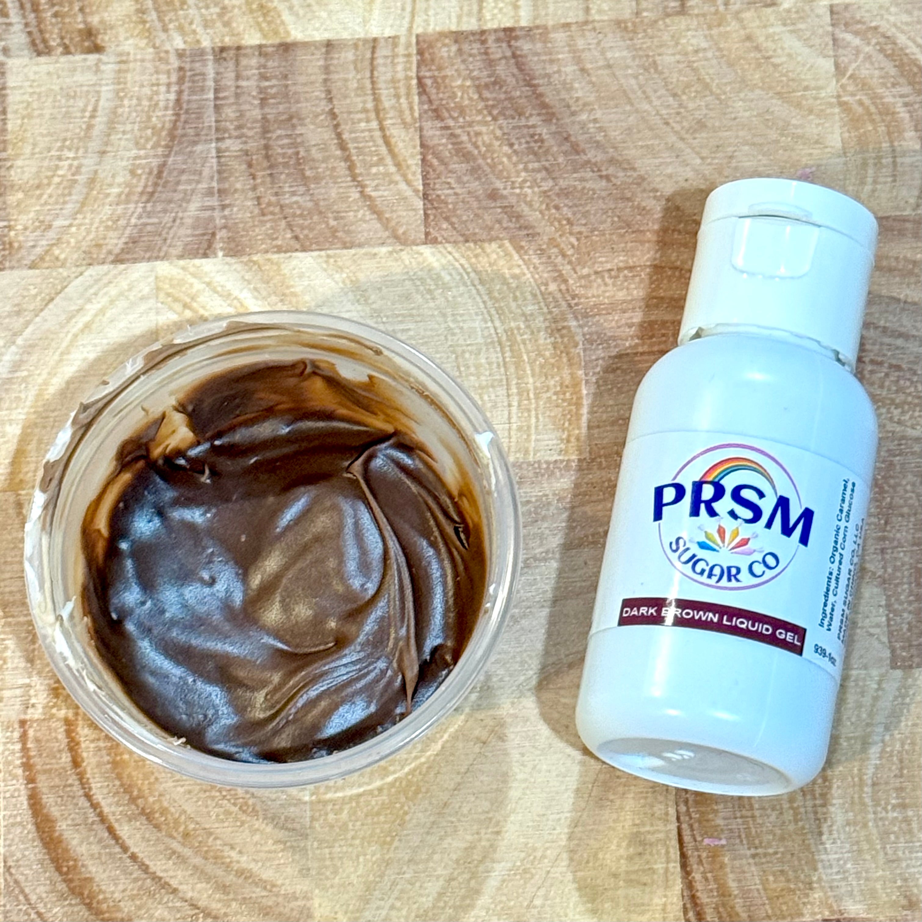 Dark Brown Liquid Gel