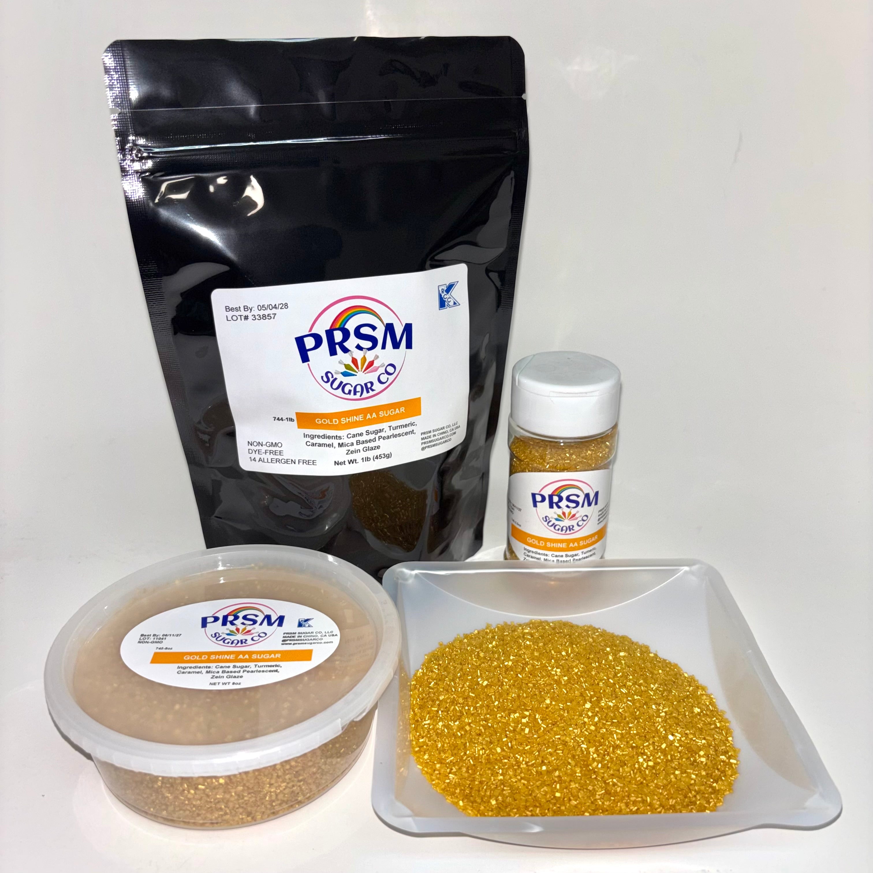 Gold Shine Confectioner's AA (Large Crystals)