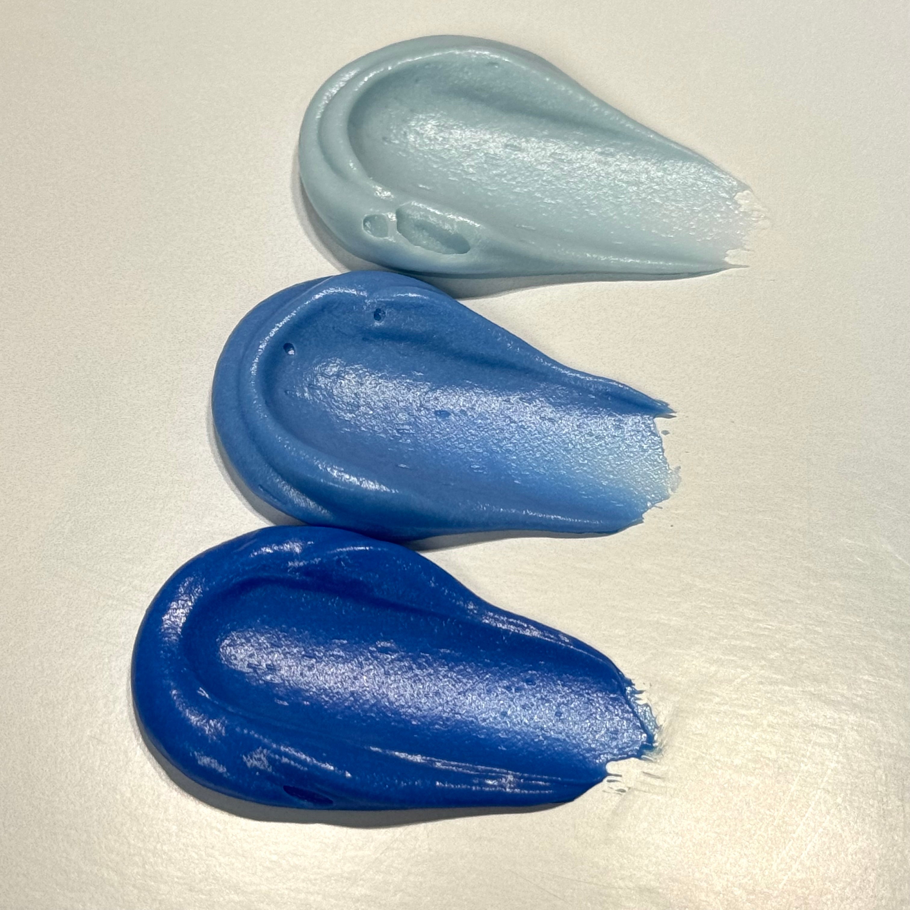 Sky Blue Liquid Gel