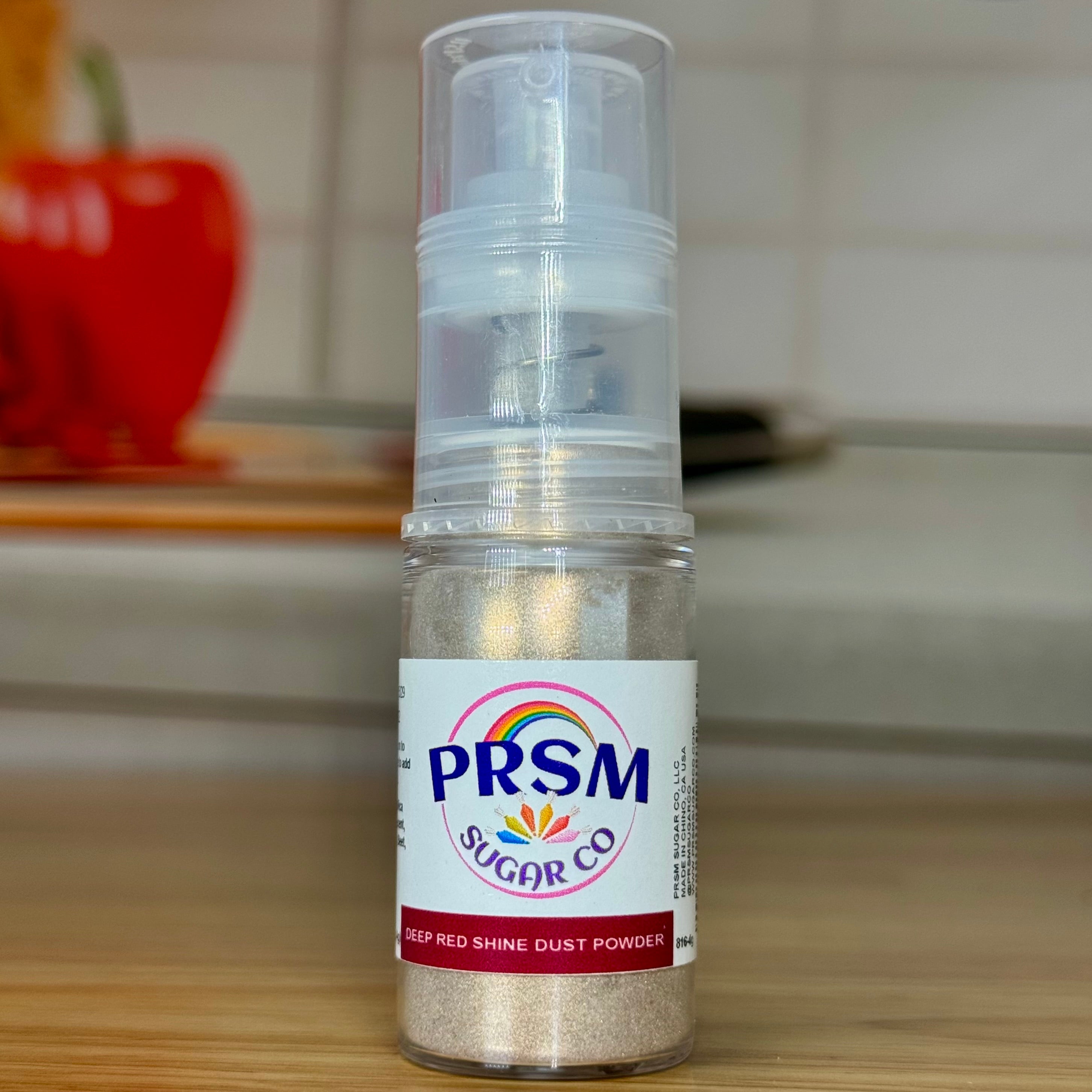 Deep Red Shine Dust Powder
