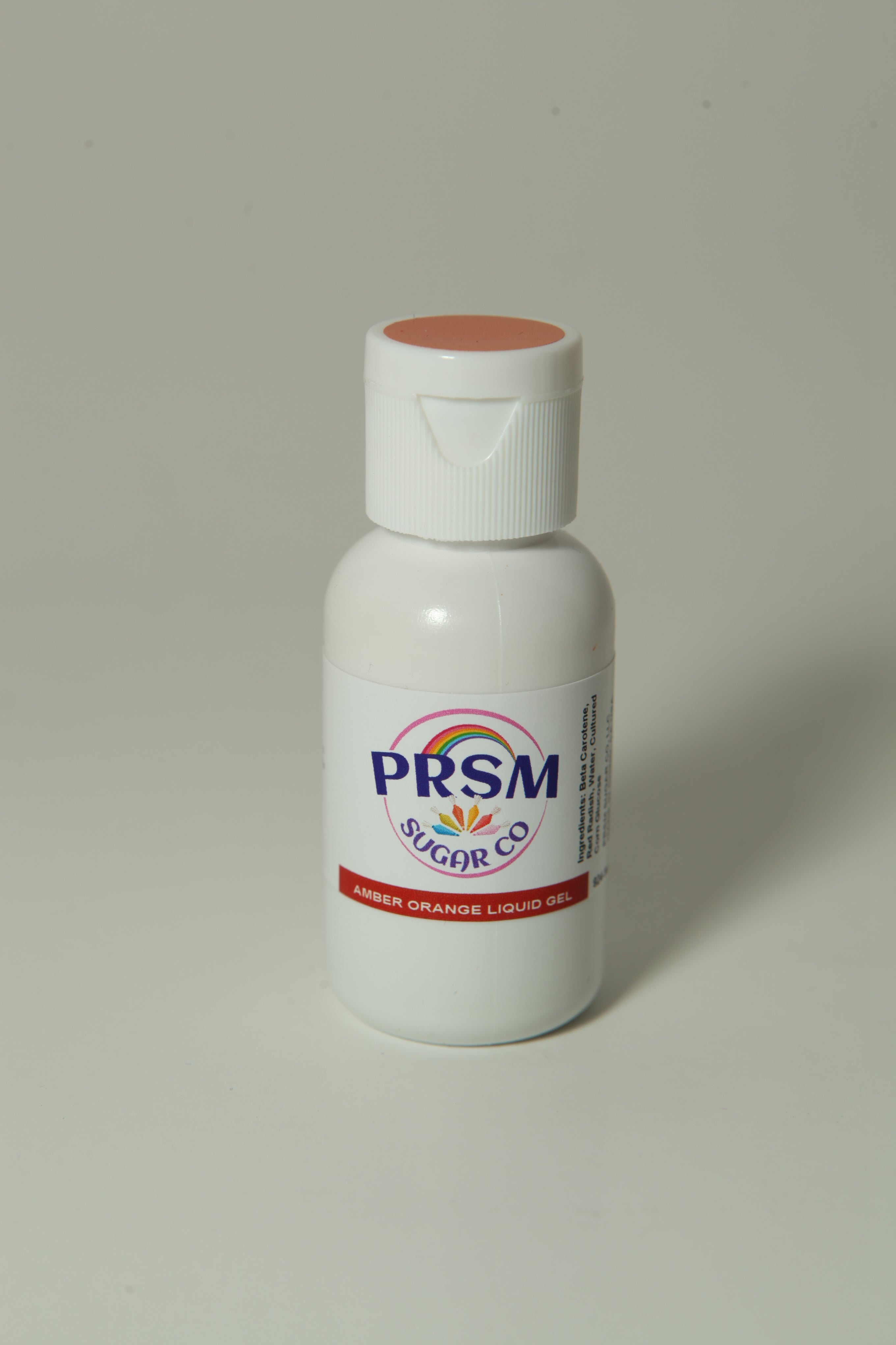 Amber Orange Liquid Gel