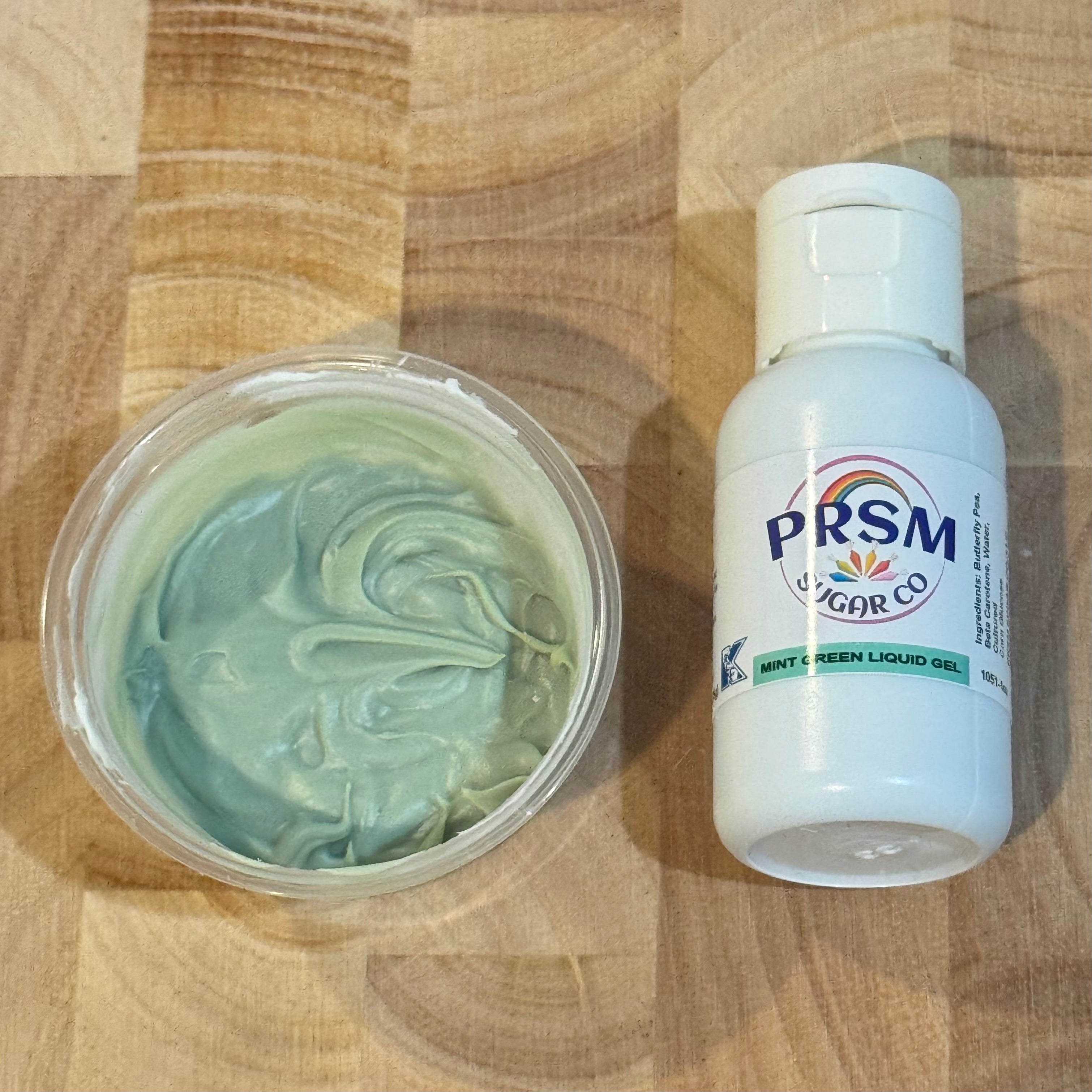 Mint Green Liquid Gel