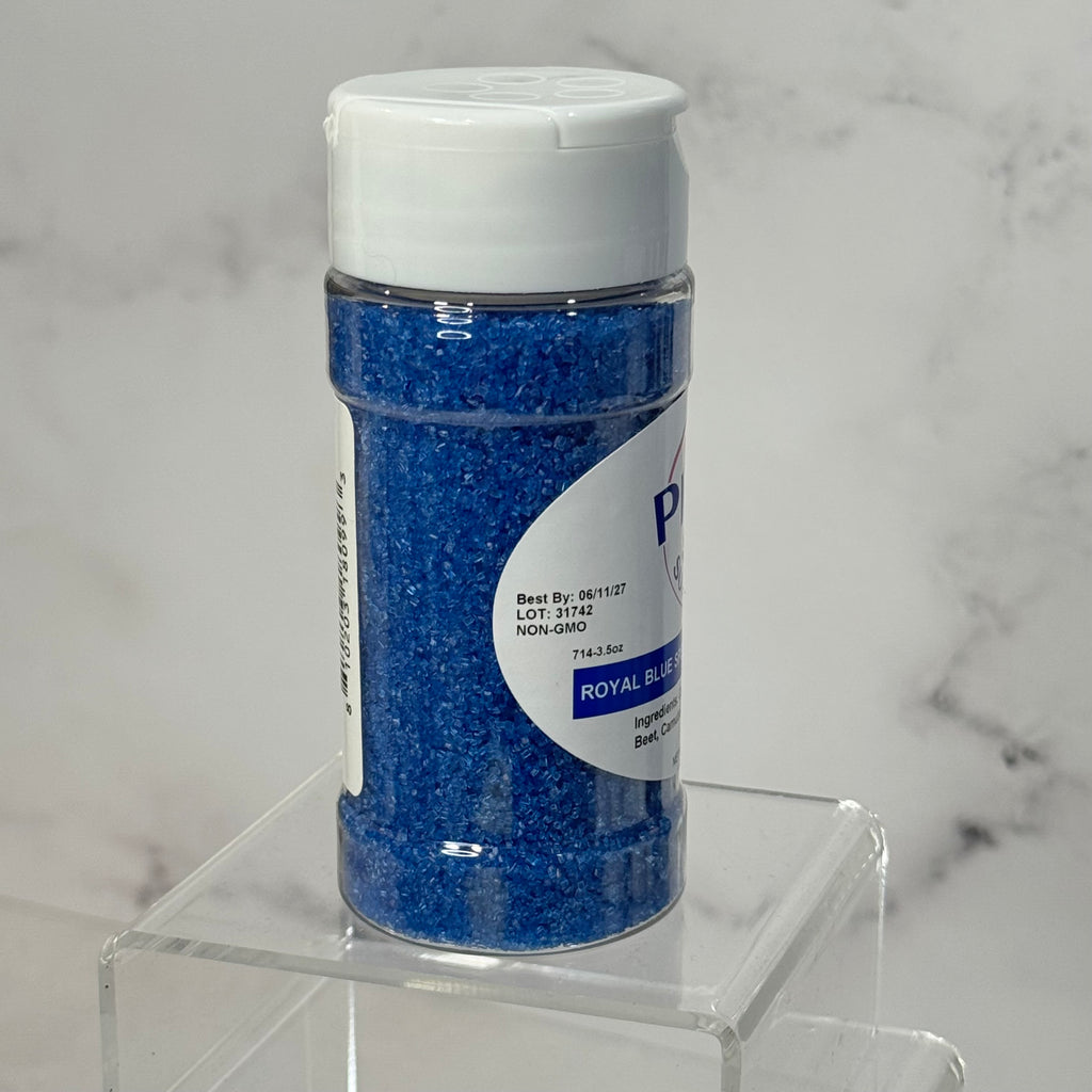Royal Blue Special Sanding Sugar (Medium Crystals)