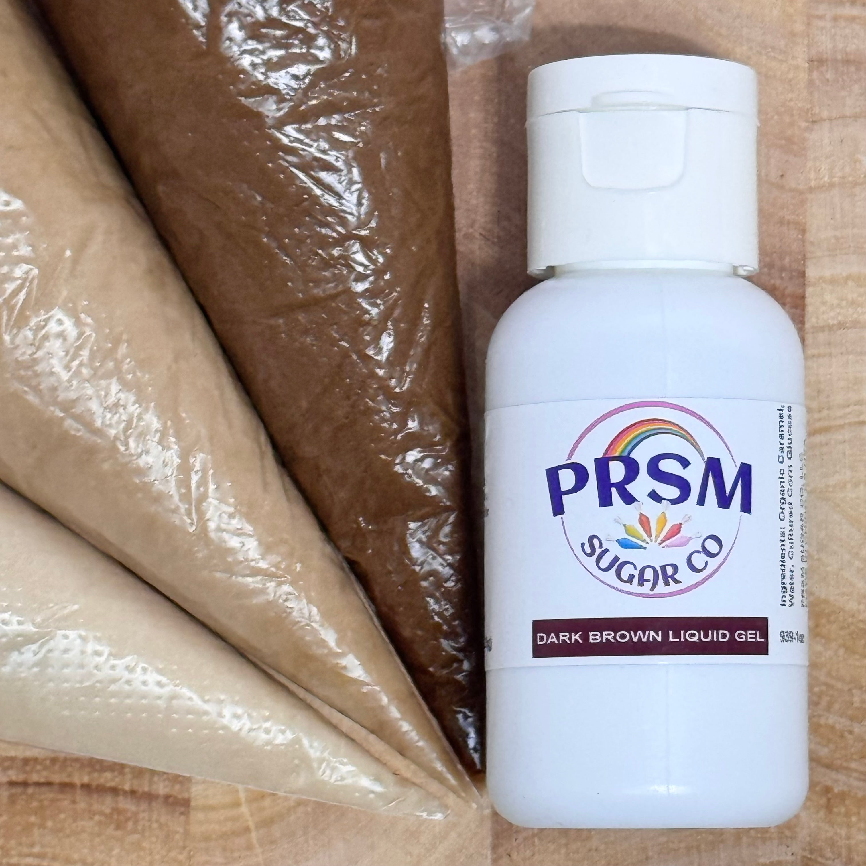 Dark Brown Liquid Gel