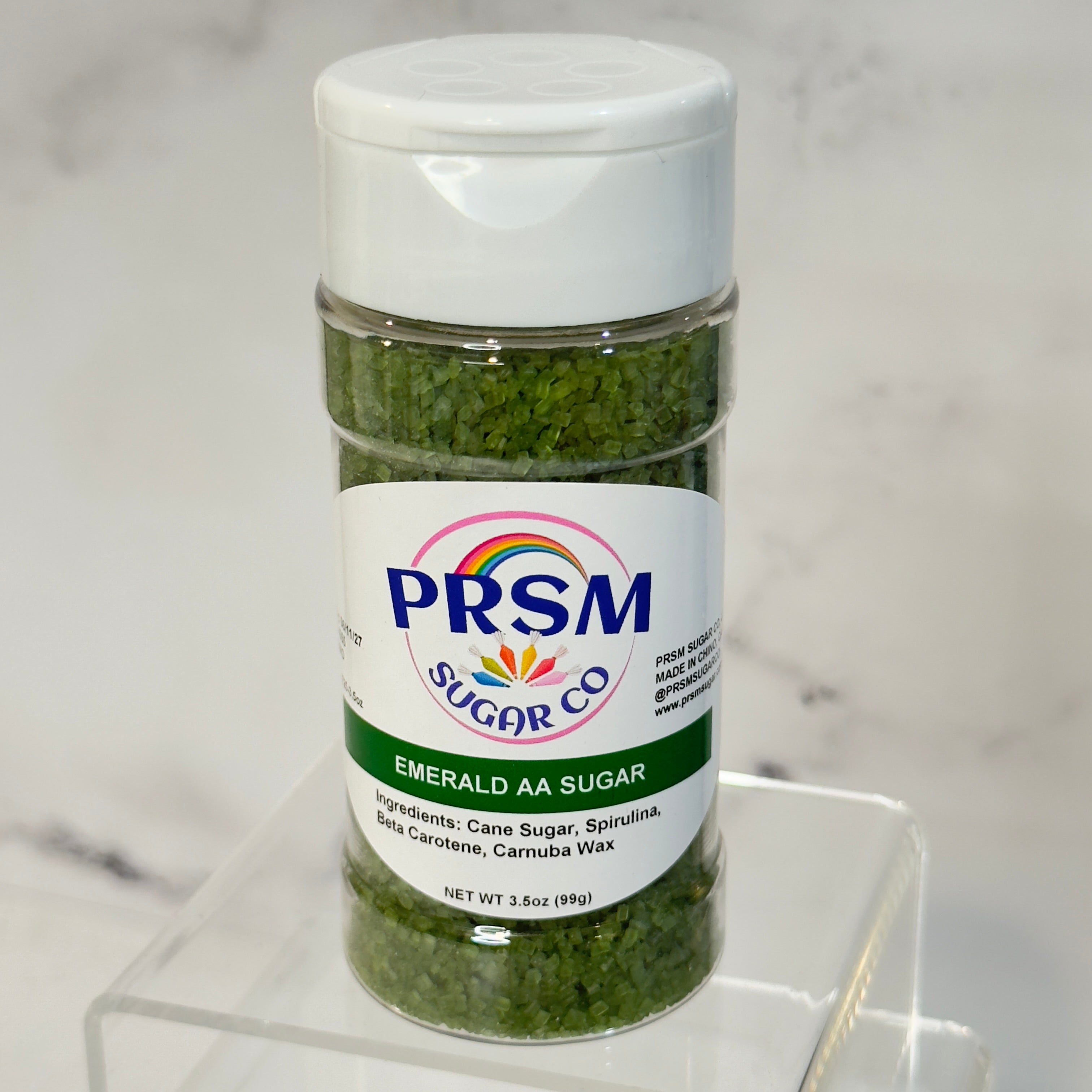 Emerald Green Confectioner's AA Sugar (Large Crystals)