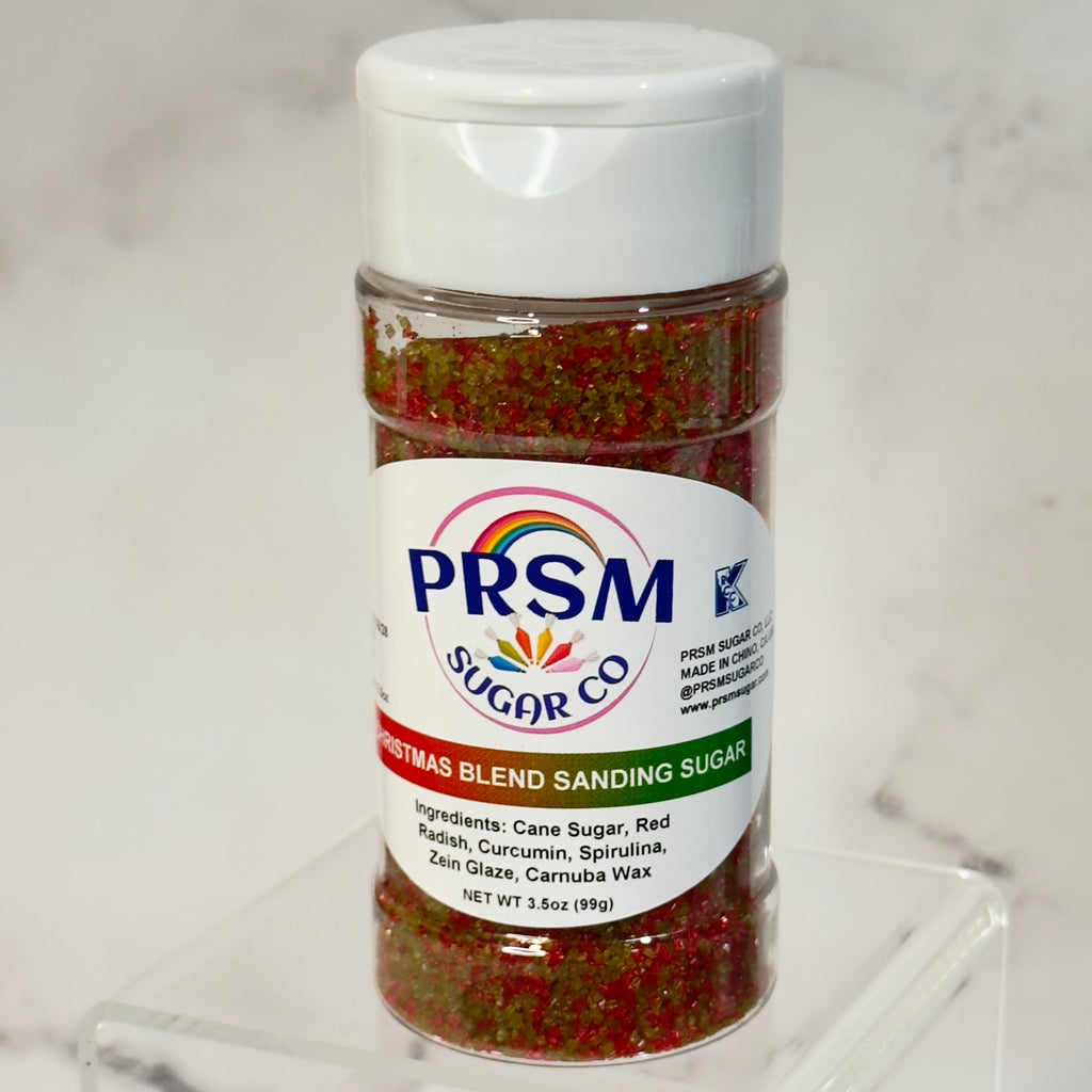 Christmas Blend Sanding Sugar (Medium Crystals)