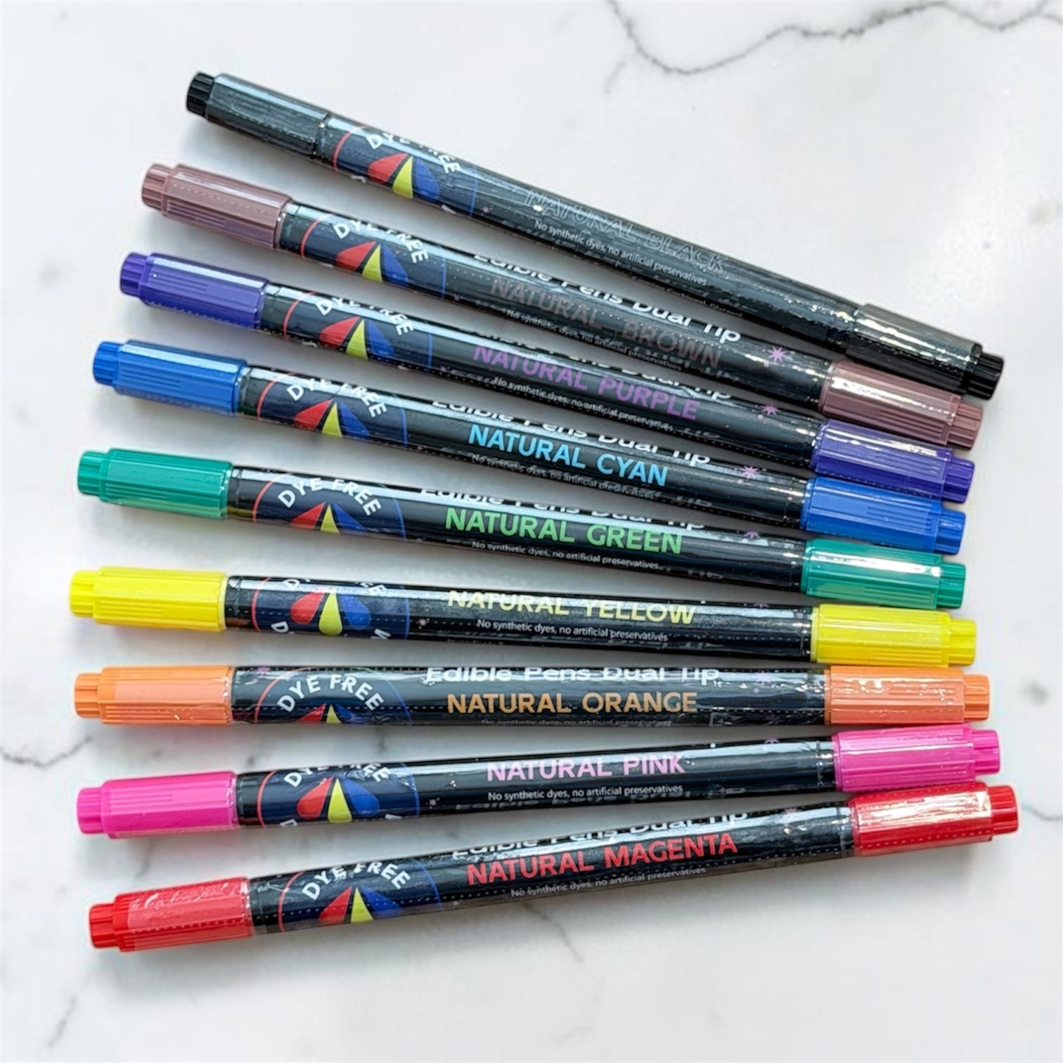 Dye Free Markers 9 Color Set