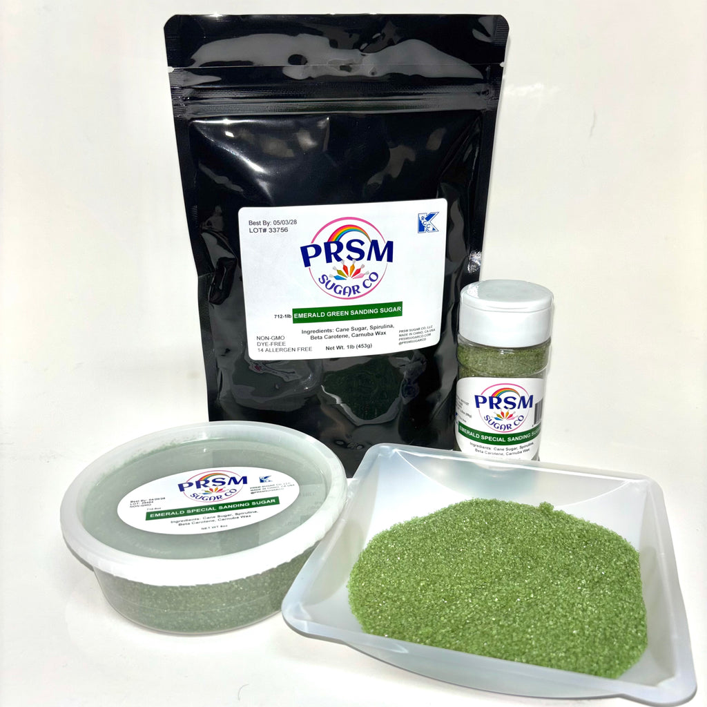 Spring Green Special Sanding Sugar (Medium Crystals)