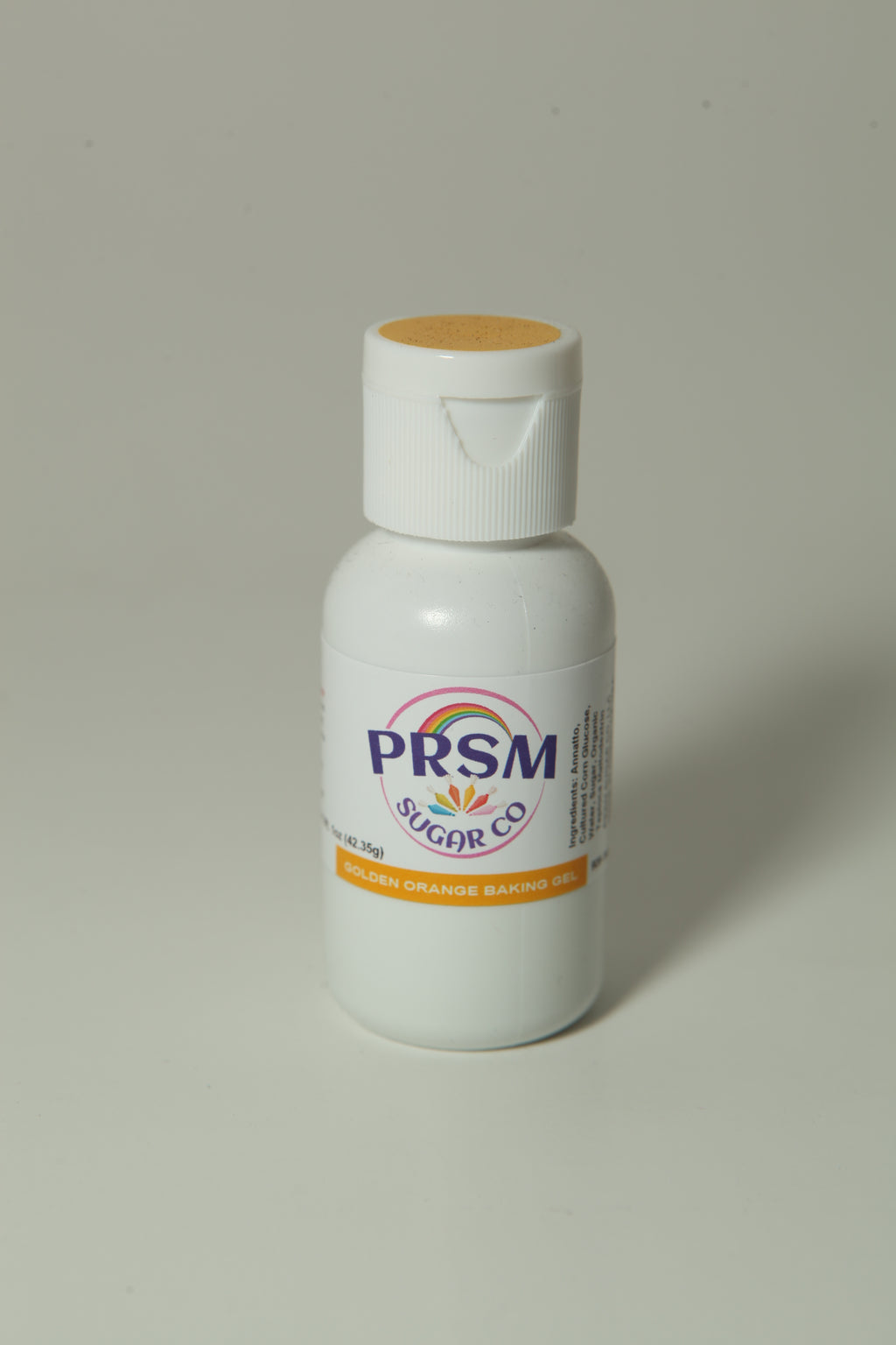 Golden Orange Liquid Baking Gel