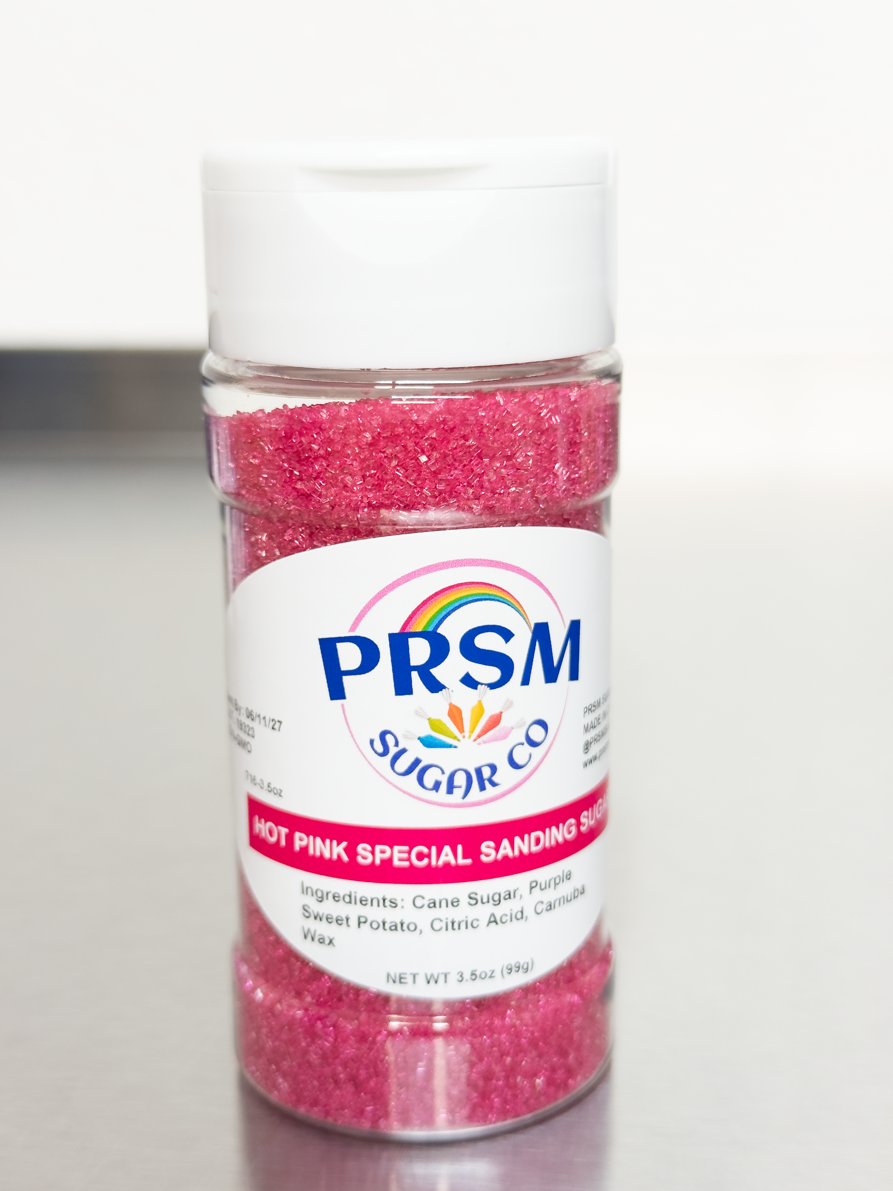 Hot Pink Special Sanding Sugar (Medium Crystals)