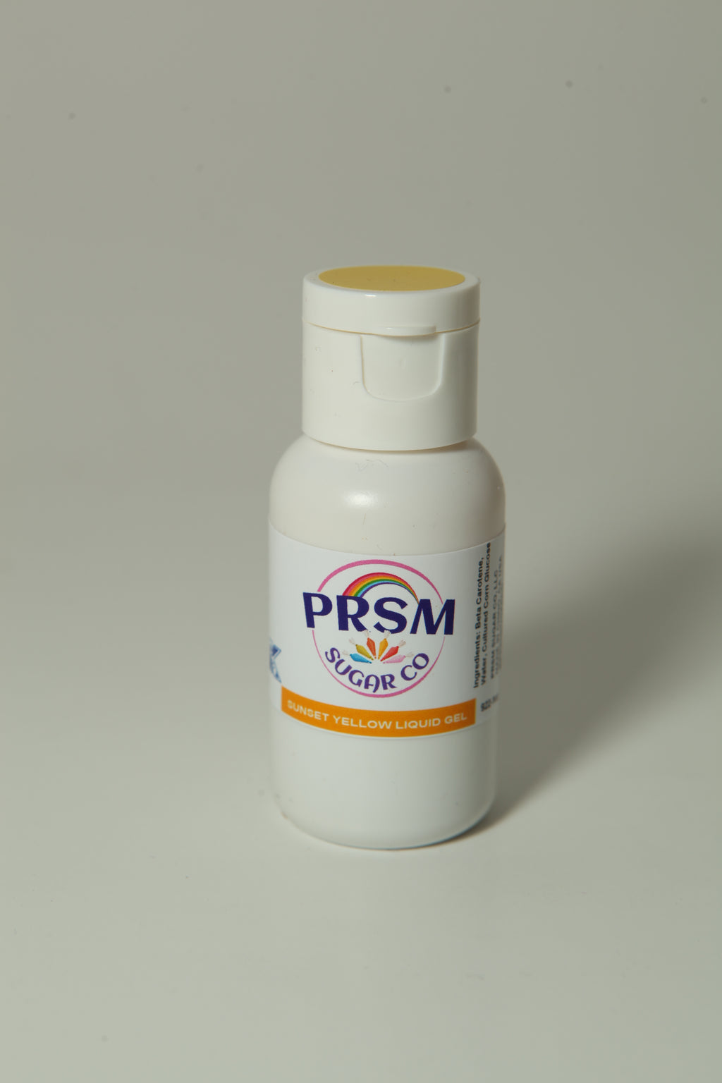 Sunset Yellow Liquid Gel