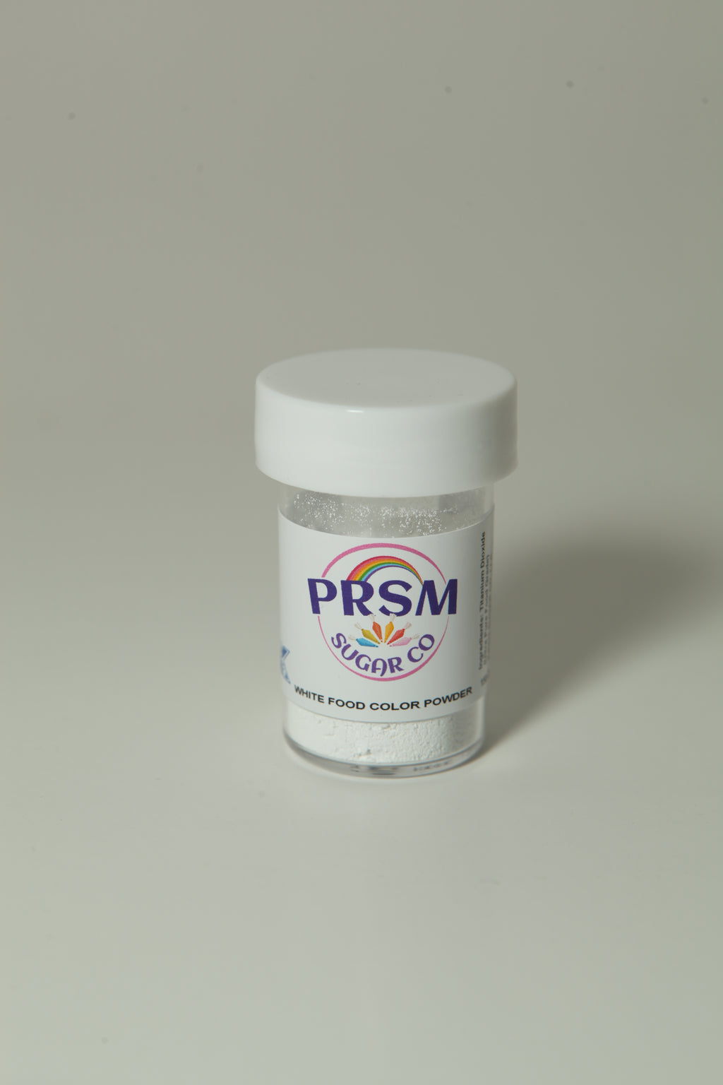 White Plant Based Food Color Powder