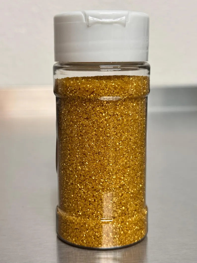 Gold Shine Special Sanding Sugar (Medium Crystals)