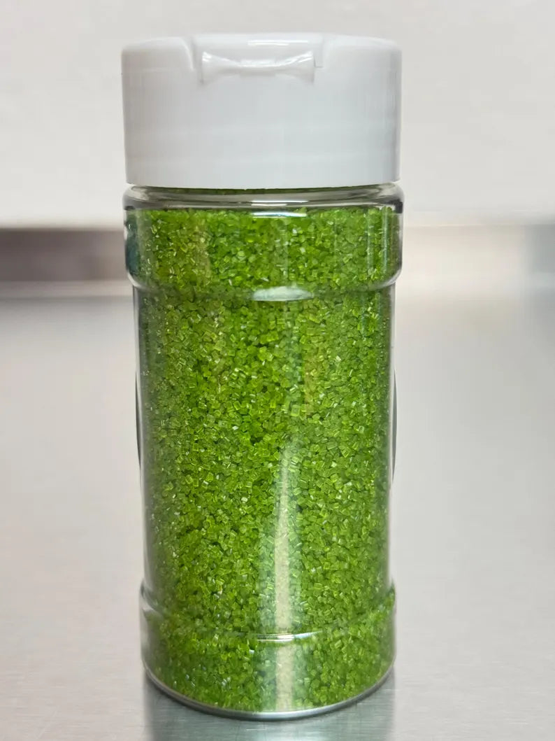 Leaf Green Special Sanding Sugar (Medium Crystals)