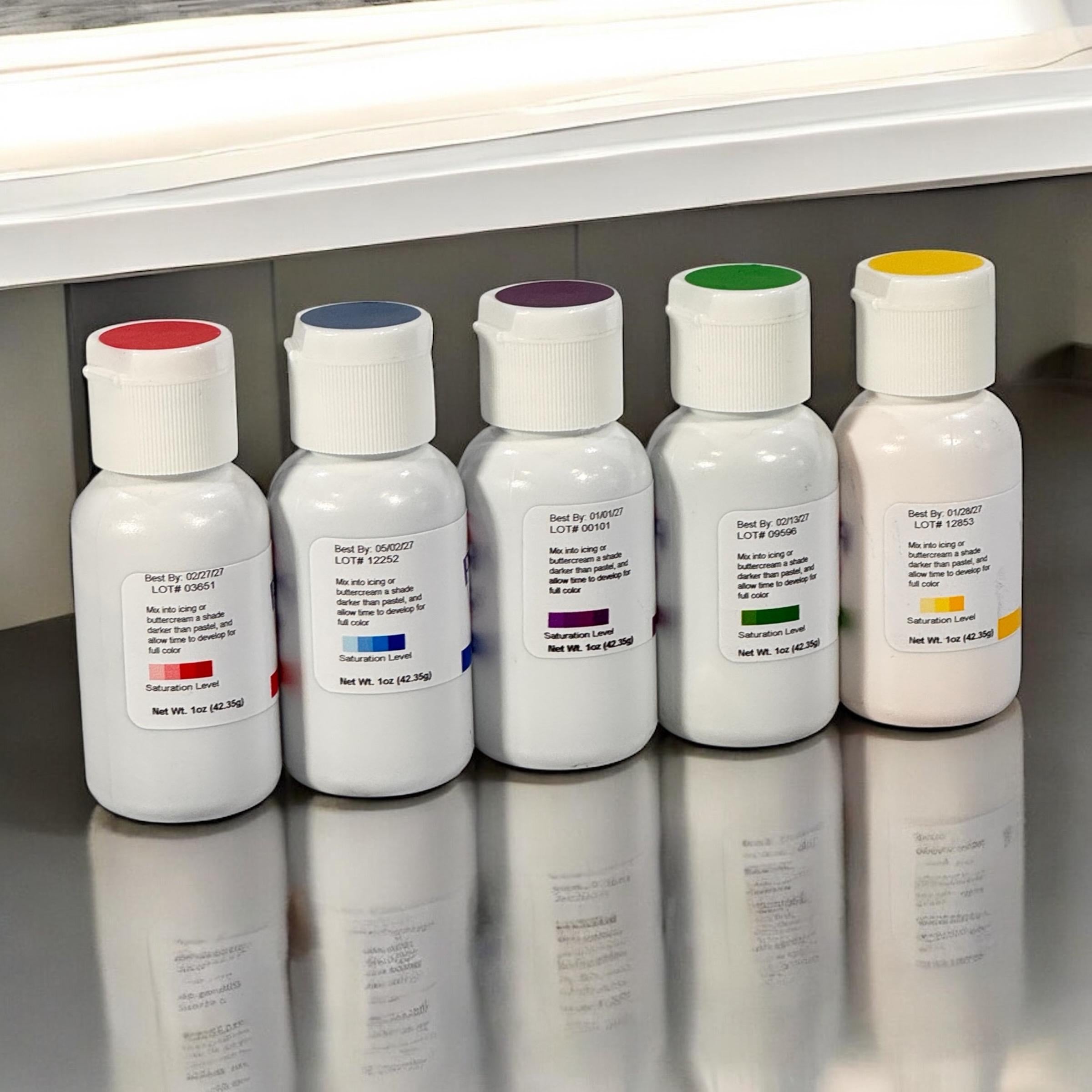 Primary 5 Dye Free Liquid Gel Bundle