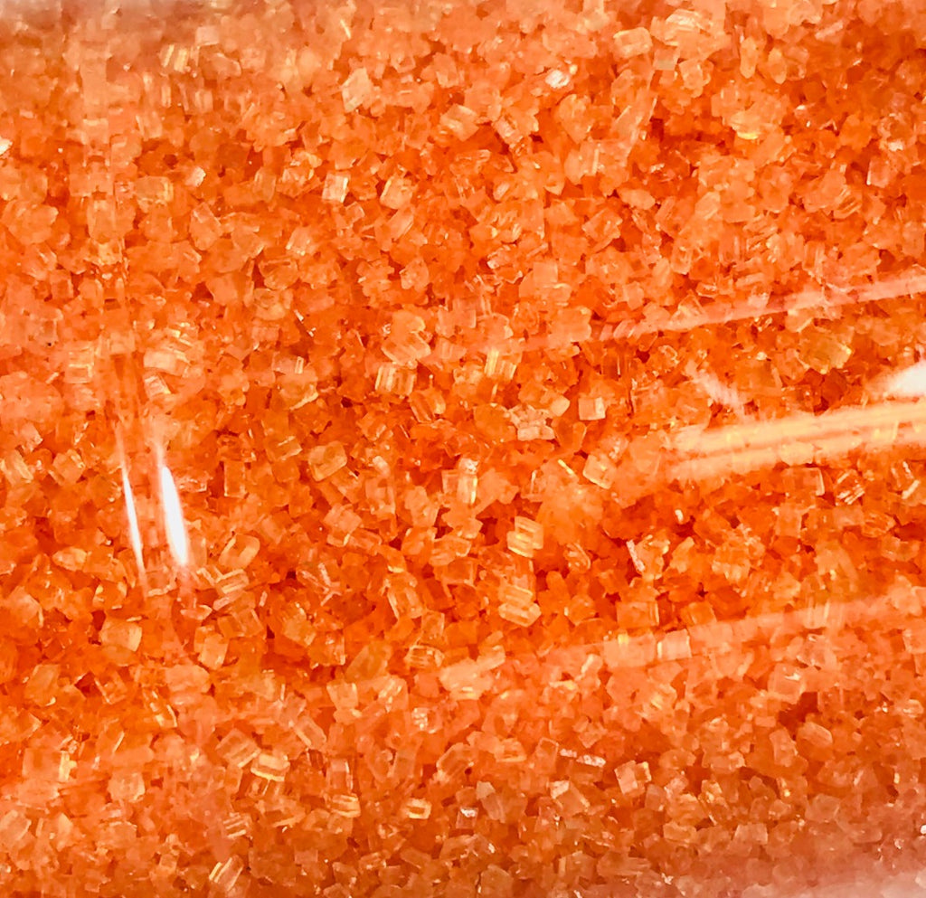 Bright Orange Special Sanding Sugar (Medium Crystals)